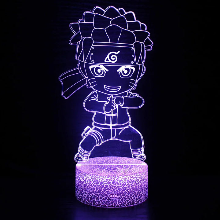 Led Anime Design Anime LED Multicolor Illusion Night Light – The Anime Merch Global