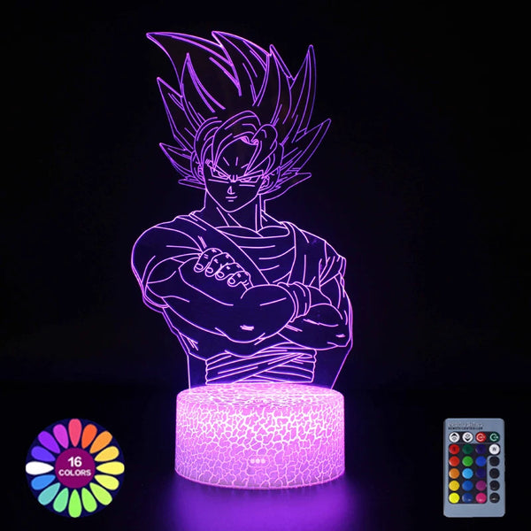 Dragon Ball Z 3D Color Changing LED Night Lamp